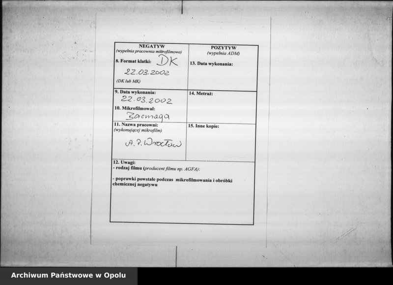 Obraz 3 z jednostki "Acta des Magistrats zu Oppeln von Anstellung der städtischen Baubeamten als des Bauinspectors, Zimmer, Maurermeisters, Aufsehers"