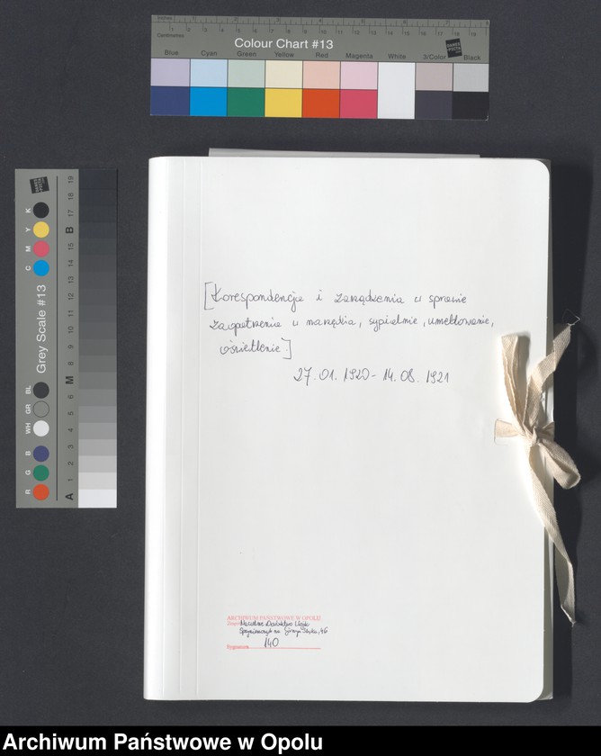 Obraz 2 z jednostki "Materiel du Genie-Outils Couchage et Ameublement-Eclairage-Eau-Materiel de Sport /Korespondencja i zarządzenia w sprawie zaopatrzenia w narzędzia, sypialnie, umeblowanie, oświetlenie.../ 27.01.1920 - 14.08.1921"