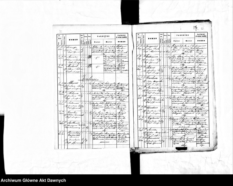 image.from.unit.number "Parafia: Jezierzany*. Dekanat: Borszczów. Księga metrykalna urodzeń dla miasta Jezierzany i wsi: Jezierzanka, Konstancja, Dawidkowce, Kapuścińce, Kolędziany, Piłatkowce, Grabowiec, Tarnawka, Zalesie, Zwiahel, Zielińce."