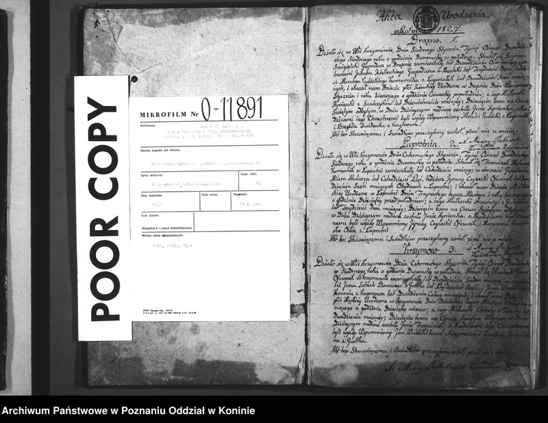 image.from.unit.number "Akta urodzenia, małżeństwa i zgonu"