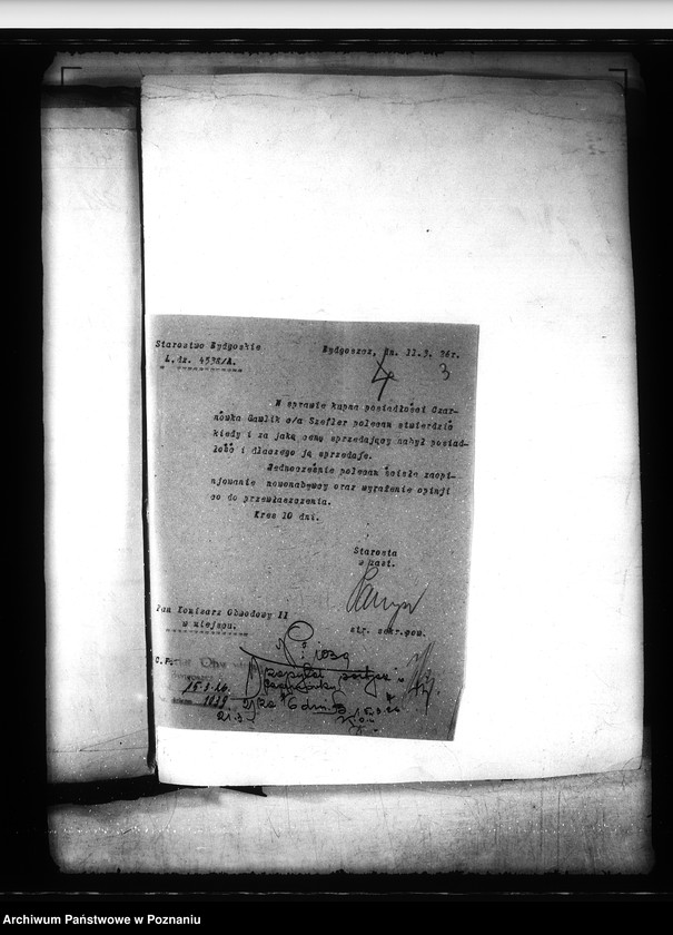 Obraz 7 z jednostki "Prawo przedkupu do majętności Czarnówka powiat bydgoski"