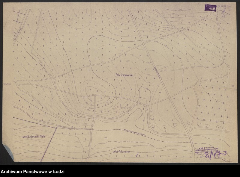 Obraz 3 z jednostki "Plan m. Łodzi 1:2000. Sekcja NO91"