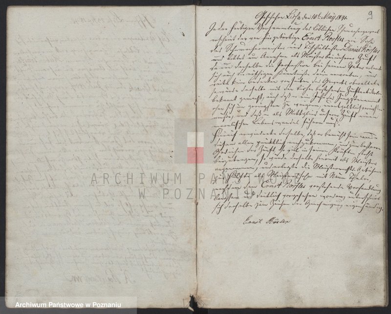 Obraz 8 z jednostki "[Protokolarz wyzwolin i przyjęć w naukę cechu szewców w Lesznie]"