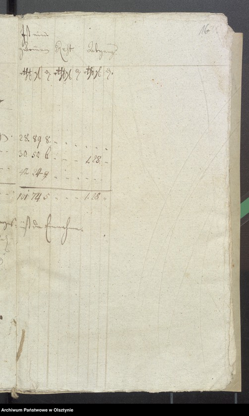 image.from.unit.number "Kobultische Kirchen-Rechnung über Einnahme und Ausgabe Geld"
