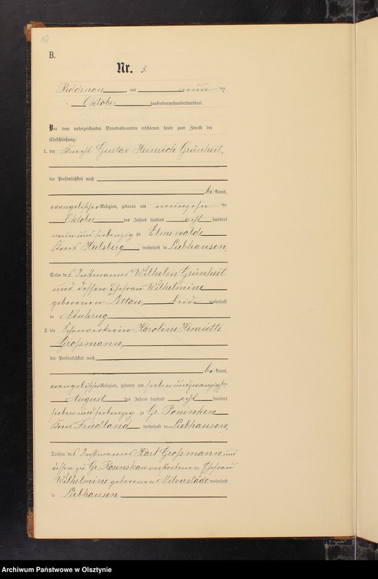 image.from.unit.number "Heiraths-Neben-Register Nr 1 - 9"