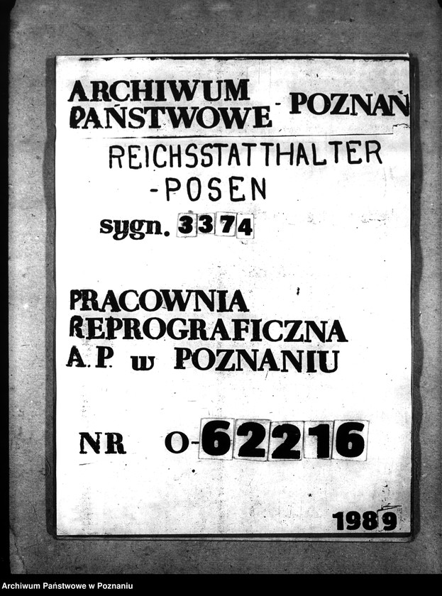 Obraz 1 z jednostki "Beschlagnahme - Anordung der Kraftfahrzeuge. Berichte über die Verkehrslage"