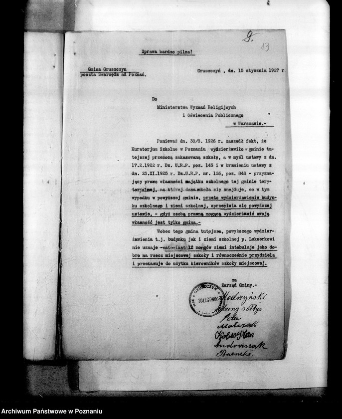 Obraz 16 z jednostki "Inspektorat Szkolny- Poznań- powiat"