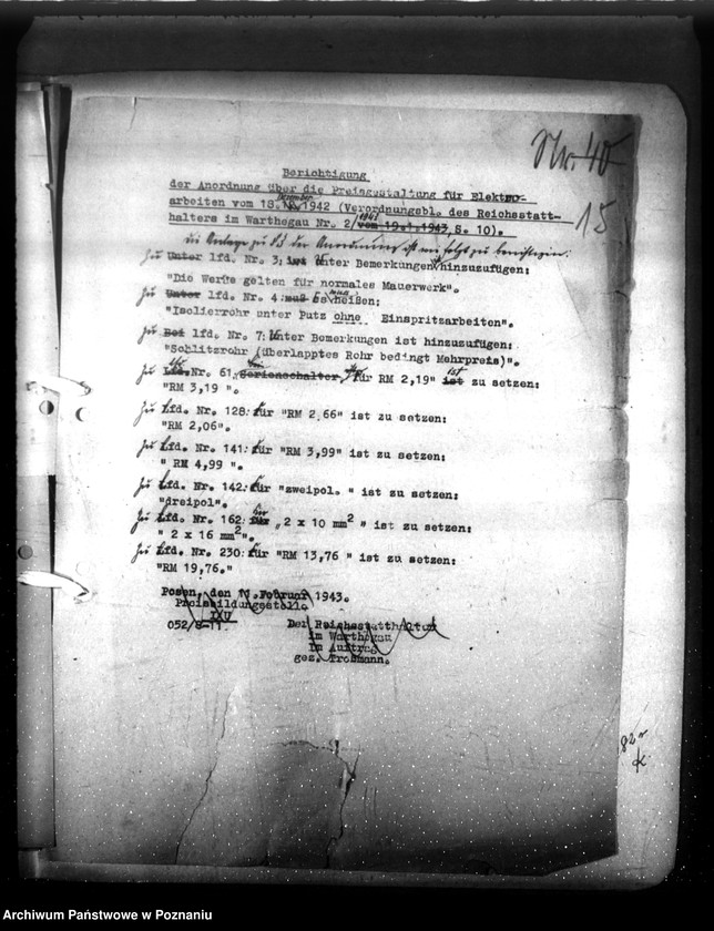 Obraz 19 z jednostki "Verordnungsblatt Nr. 7"