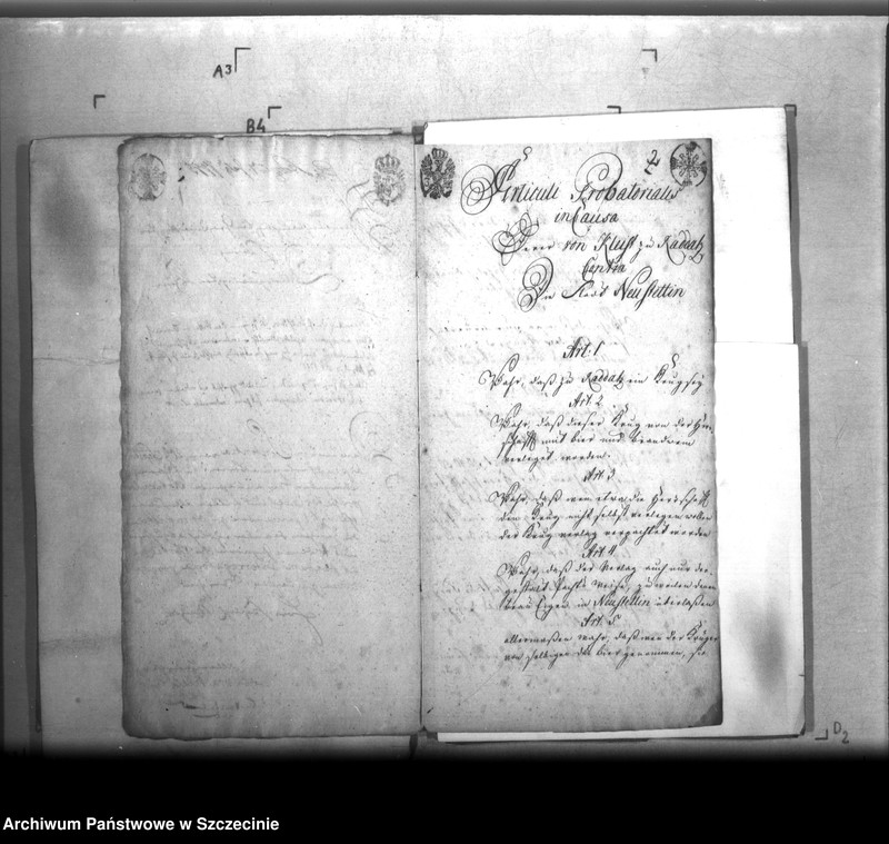 Obraz 5 z jednostki "Von Kleist zu Raddatz contra die Stadt Neustettin in po: Turbationis an der Braugerechtigkeit"