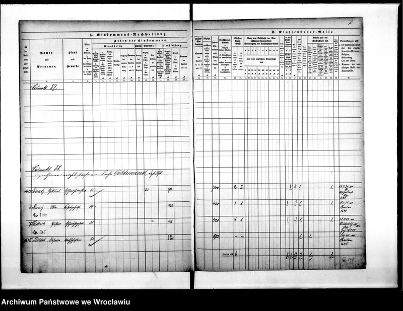 image.from.unit.number "Klassensteuerolle nebst Einkommens Nachweisung"