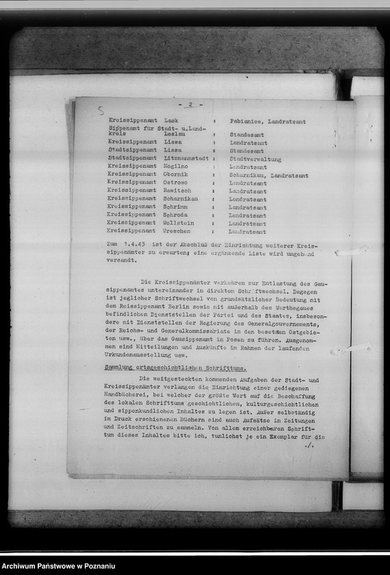 Obraz 9 z jednostki "Mitteilungen an sämtliche Stadt - und Kreissippenämter des Gaues Warthelands"