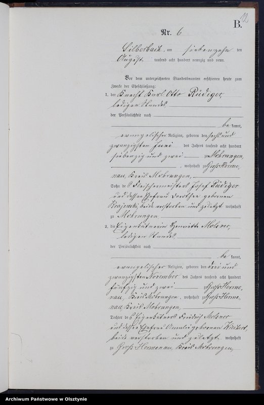 image.from.unit.number "Heiraths-Neben-Register Nr 1 - 15"