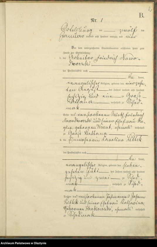 image.from.unit.number "Heiraths-Haupt-Register Nr 1 - 12"