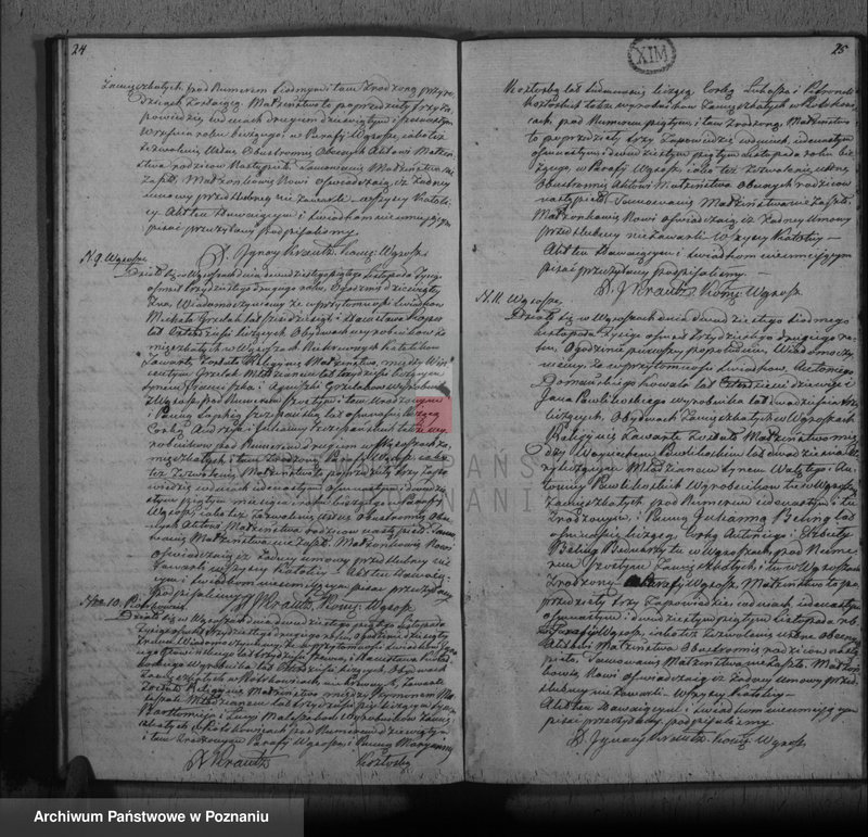 Obraz 13 z jednostki "Księga urodzeń, małżeństw i zgonu"