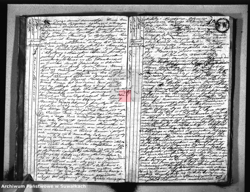 image.from.unit.number "Akta urzędnika stanu cywilnego gminy i parafii sereyskiey zaślubionych od dnia 1-go stycznia 1818 do ostatniego grudnia tegoż roku"