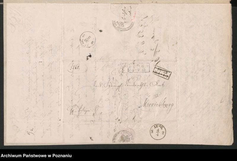 Obraz 10 z jednostki "A. betr. Hauslehrer Josef Chociszewski aus Neuteich /Redakteur des Przyjaciel Dzieci in Culm/"