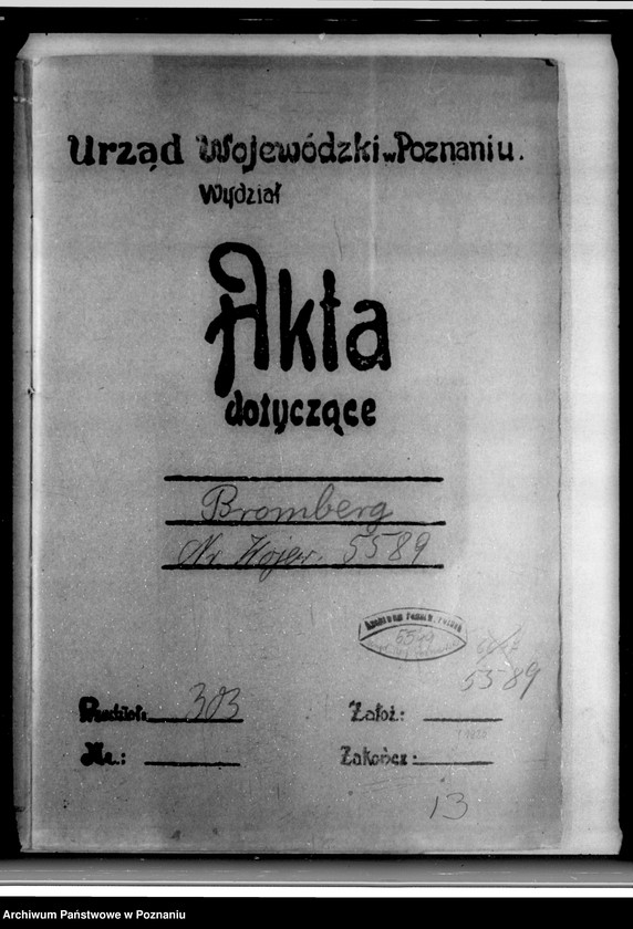 Obraz 4 z jednostki "Majętność Braniewo powiat wyrzyski Wł. Januszewskiego nr woj. kotła 5589"