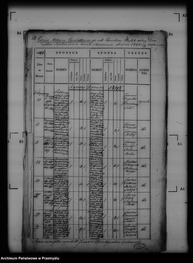 image.from.unit.number "[Kopie ksiąg metrykalnych parafii Wisłok Dolny (dekanat Buków)]"