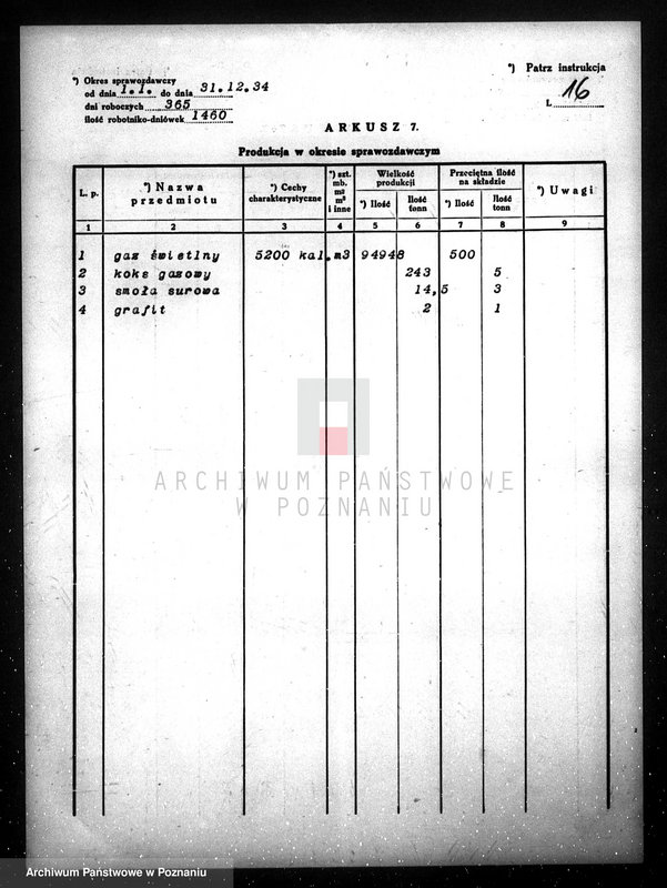 Obraz 20 z jednostki "Gazownia Miejska w Międzychodzie kwestionariusz"