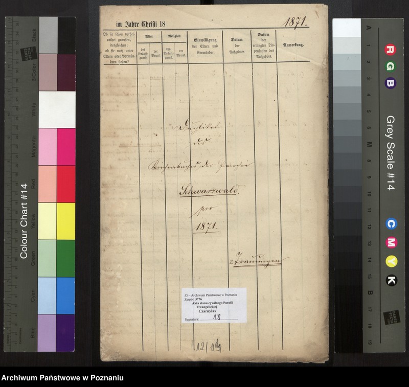 image.from.unit.number "Duplikat der Kirchenbücher der Trauungen"
