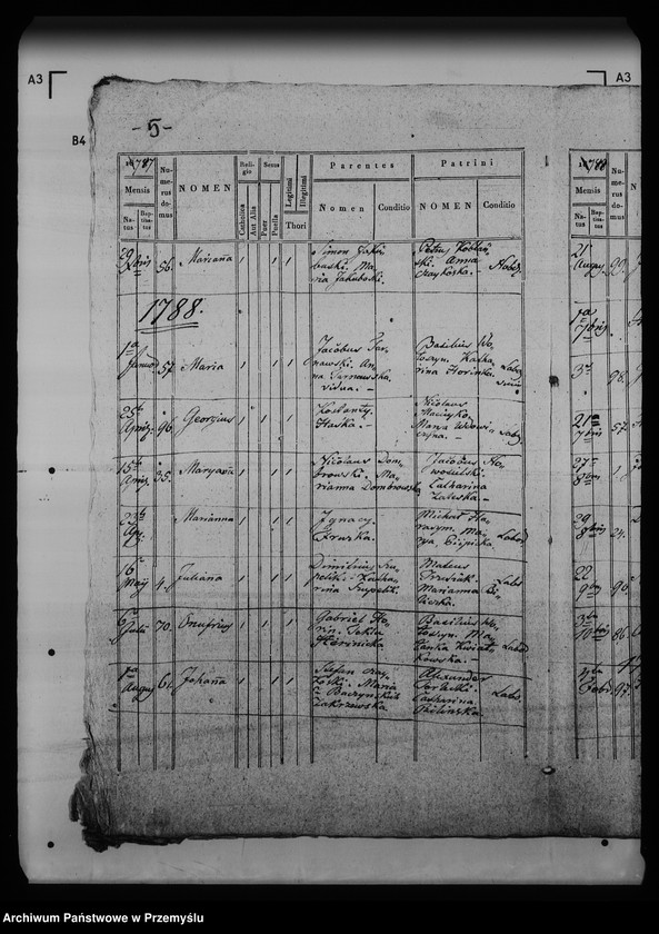 Obraz 10 z jednostki "[Kopie ksiąg metrykalnych parafii Krynica (dekanat Medenice)]"