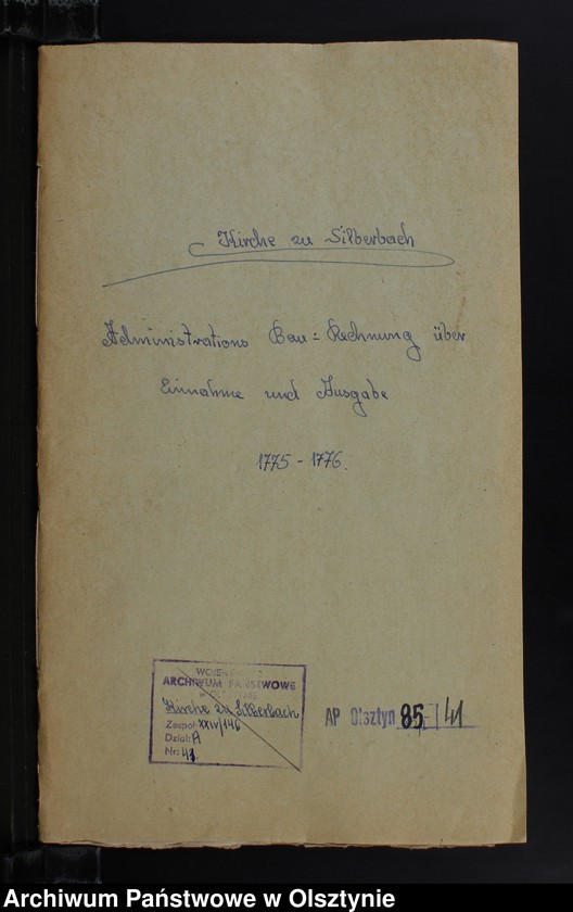 image.from.unit.number "Administrationis Bau-Rechnung über Einnahme und Ausgabe"