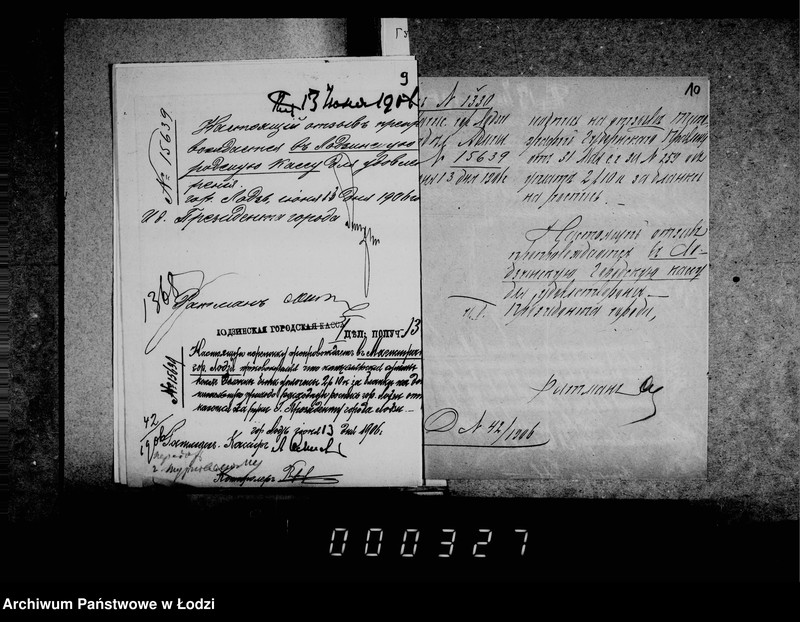 Obraz 11 z jednostki "O gorodskoj rospisi na 1907 god"