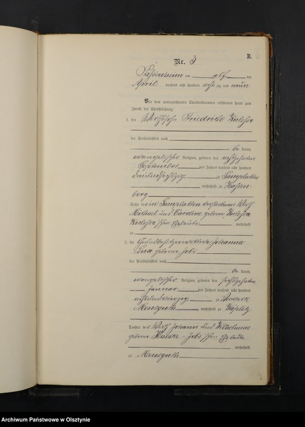 image.from.unit.number "Heiraths-Haupt-Register Nr 1 - 40"