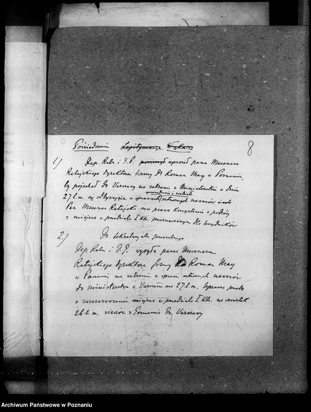 Obraz 12 z jednostki "Sprawy osobowe legitymacje kolejowe"