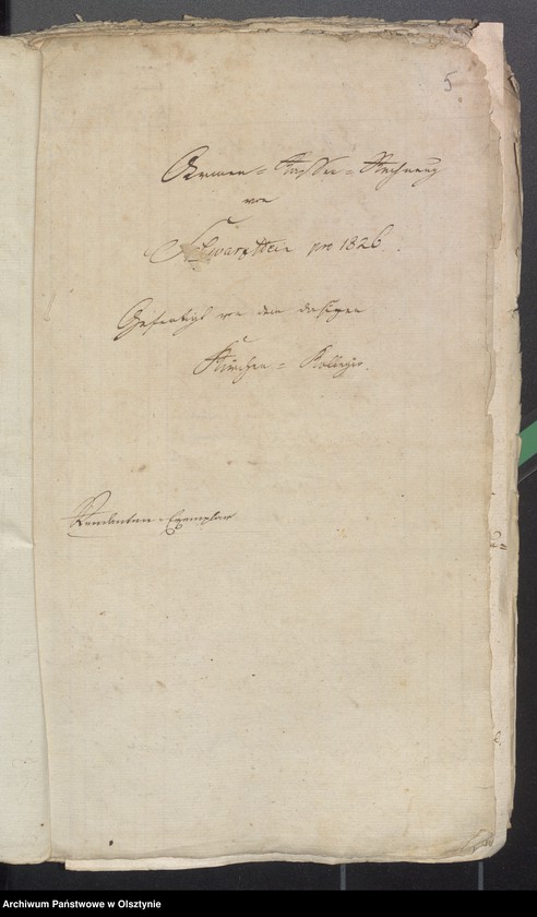 image.from.unit.number "Armen-Kassen-Rechnung von Schwarzstein"