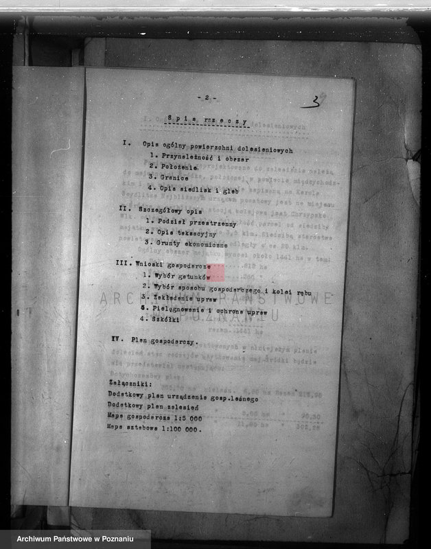 Obraz 11 z jednostki "Dodatkowy plan urządzenia gospodarstwa leśnego majątku Śródka powiat międzychodzki"