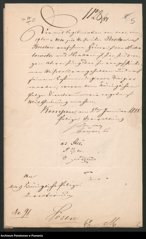 Obraz 11 z jednostki "A. betr. Heinrich von Michałowski /auch Marian und Wladislaus/"