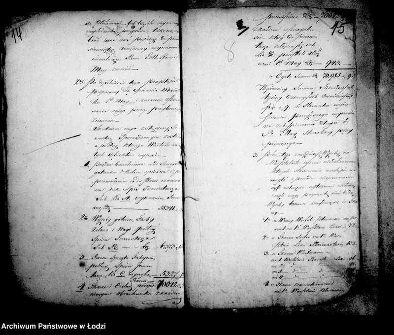 Obraz 14 z jednostki "Akta tyczące się zakładu bielnikowego T. Kopischa"