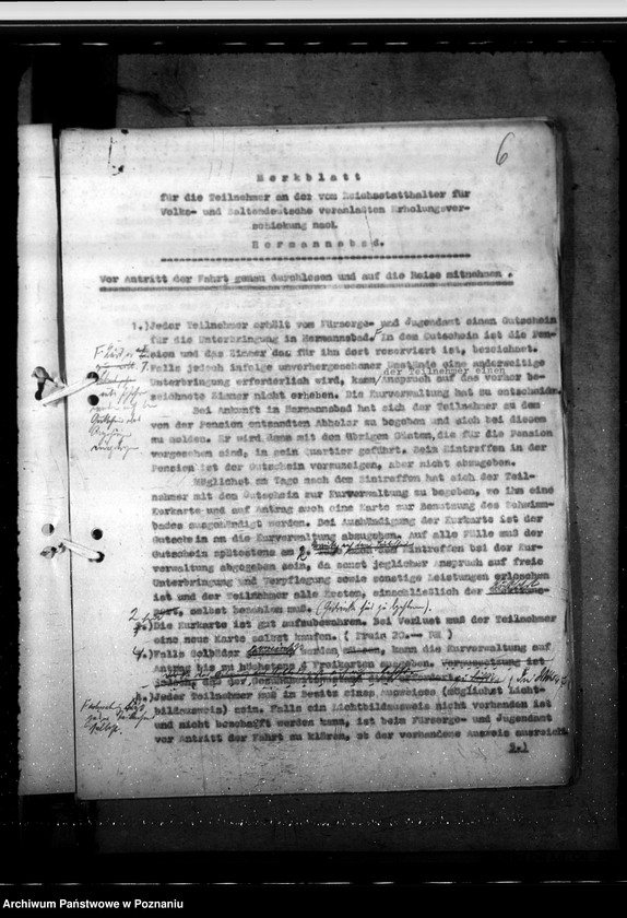 Obraz 10 z jednostki "Erholungsanstalt in Hermannsbad - Ciechocinek - für Volksdeutsche und Umsiedler"