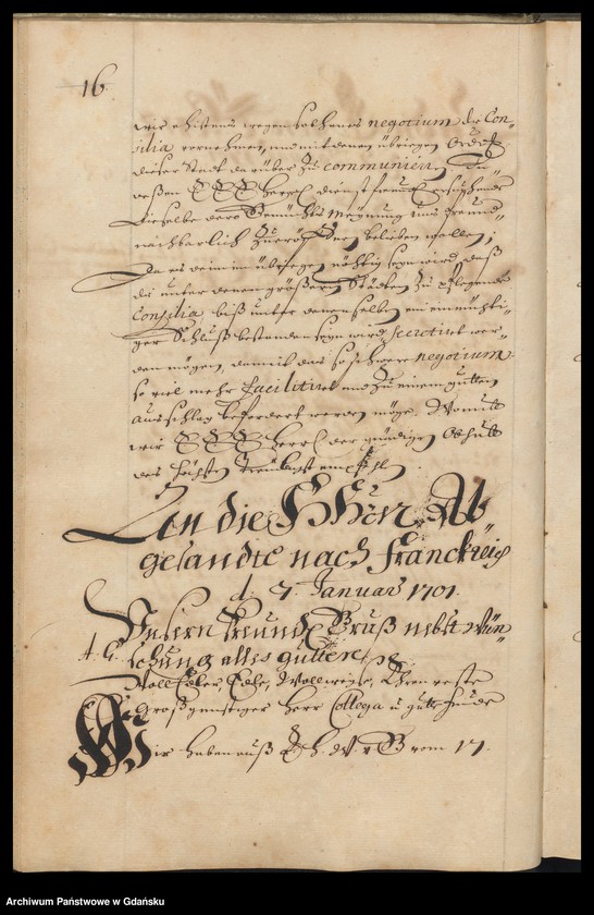 image.from.unit.number "Literae Senatus Civitatis Gedanensis de Anno 1701. Index materiarum Anno 1701 expeditarum. Index literarum Anno 1701 expeditarum [adresatów]"