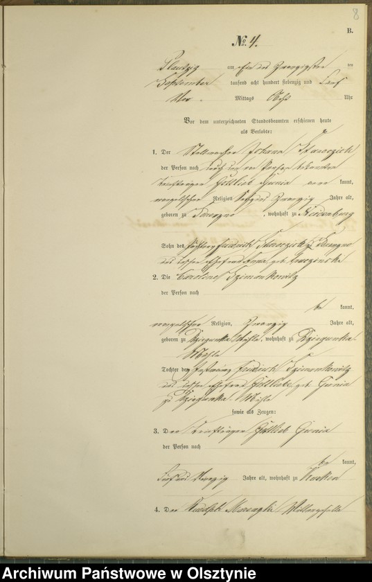 image.from.unit.number "Haupt-Heiraths-Register Nr 1 - 7"