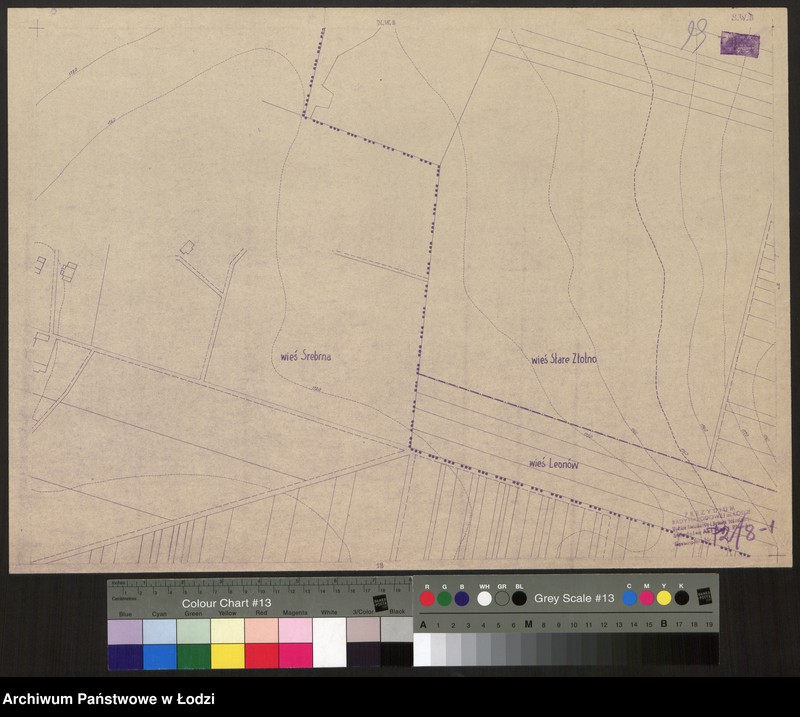 Obraz 1 z jednostki "Plan m. Łodzi 1: 2000. Sekcja SW 8"