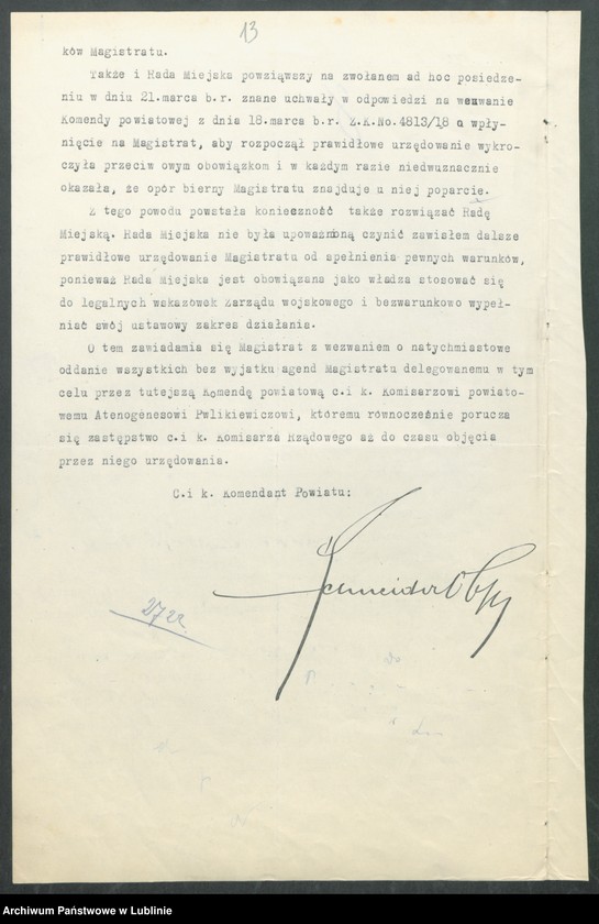 image.from.unit.number "Stosunek urzędowy do władz okupacyjnych"