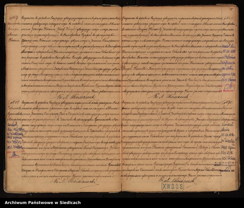 image.from.unit.number "[Akta Urodzonych, Zaślubionych i Zmarłych Skórzec 1903]"