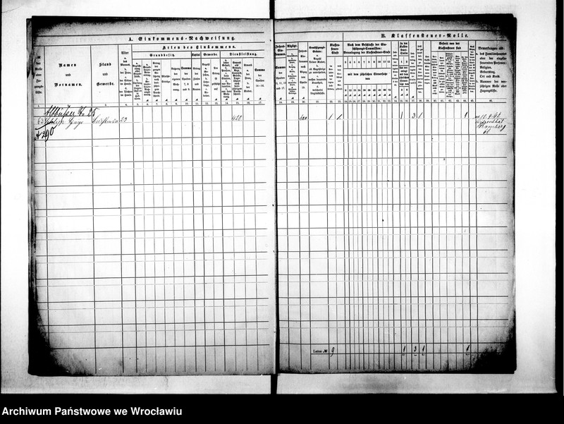 image.from.unit.number "Klassensteuerrolle nebst Eikommens - Nachweisung"