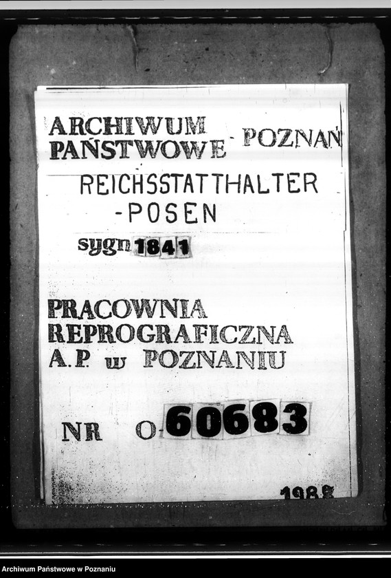 Obraz 14 z jednostki "Gewinnung von Dienstkräften für den dauernden Einsatz - Kreis Wollstein (Wolsztyn)"