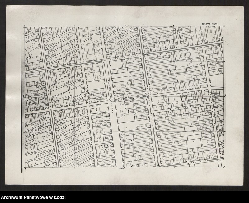 Obraz 5 z jednostki "Plan miasta Łodzi Sekcja NW 1"