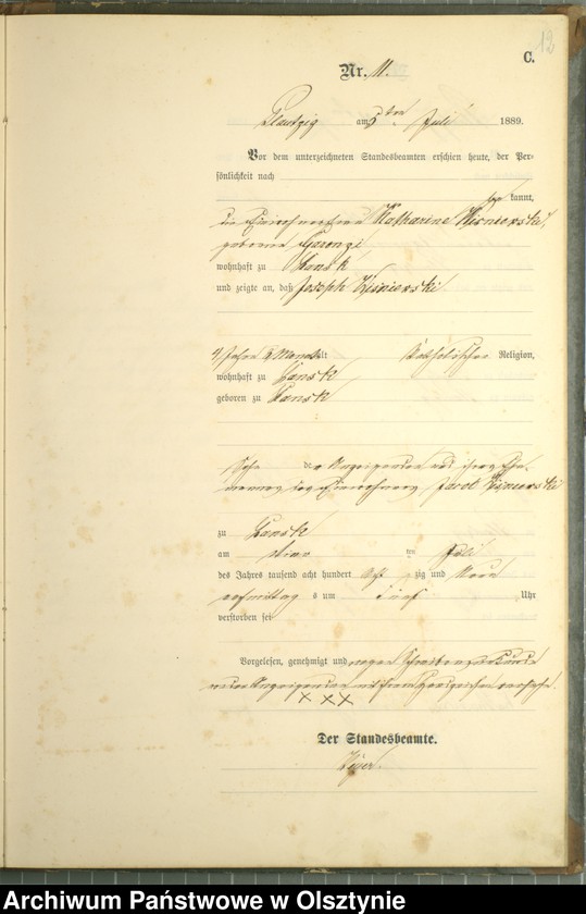 image.from.unit.number "Sterbe-Haupt-Register nr 1 - 23"