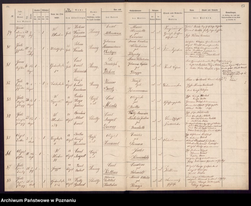 Obraz 12 z jednostki "[Akta urodzeń i chrztów, ślubów, zgonów]"