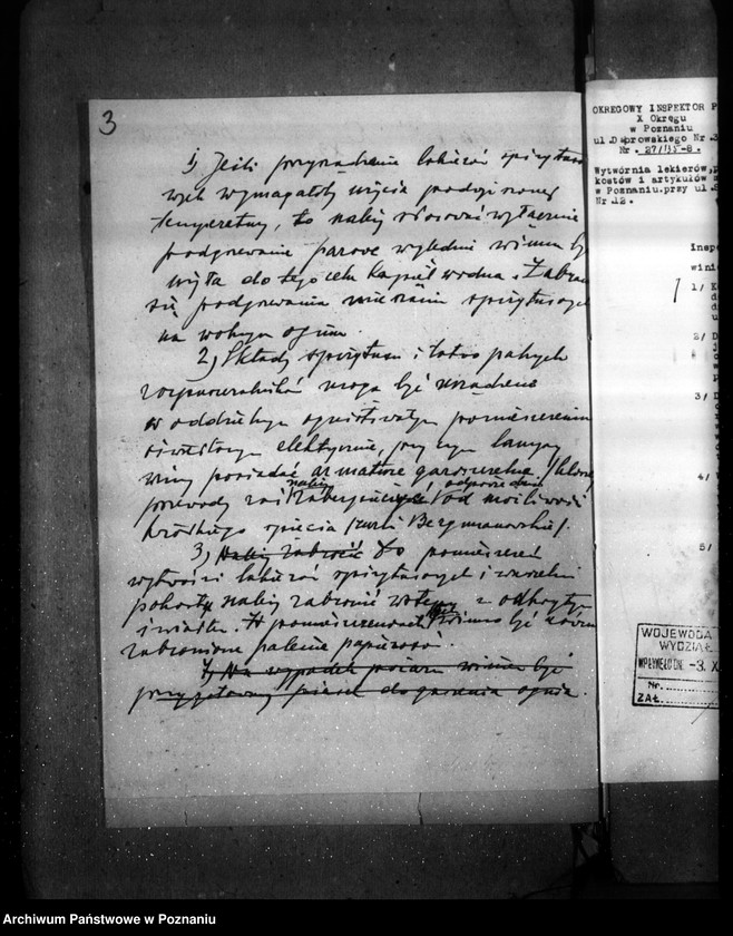 image.from.unit.number "Wytwórnia lakierów, pokostów i artykułów malarskich Fr. Mikołajczak i W. Słoma Poznań ul. Strumykowa 12"