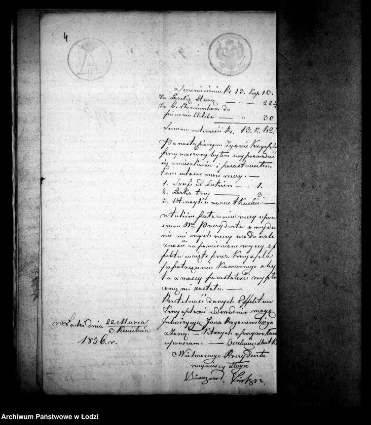 Obraz 8 z jednostki "Akta tyczące się spisu inwentarza pozostałości po zmarłych Franciszku i Beacie małżonkach Knispel dopełnionego i ustanowienia opieki nad nieletnim Franciszkiem Knispel"