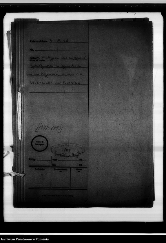 Obraz 4 z jednostki "Rückgabe des Besitztums "Gottesfreude" in Schmäkert an den Superintendenten i.R. Leibrandt in Breslau."