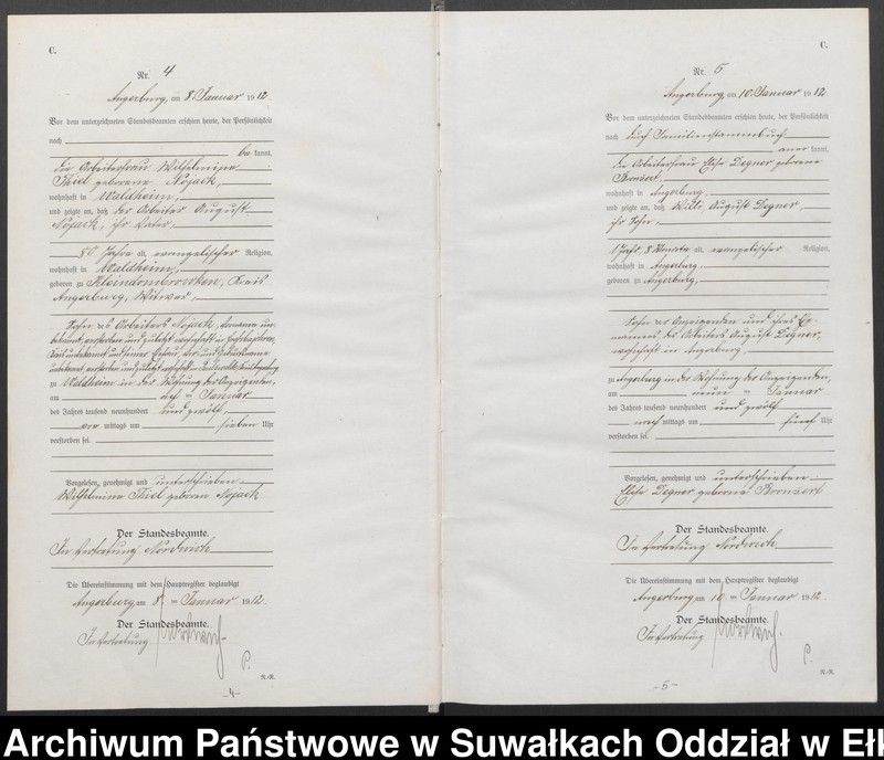 image.from.unit.number "[Sterbe-Register (Neben-Register) Standesamt Angerburg]"