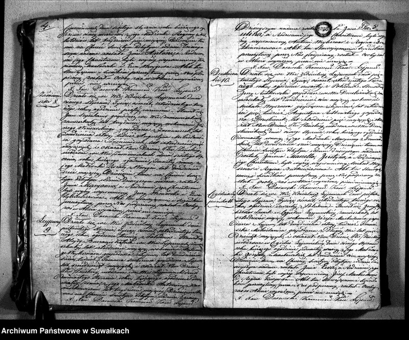 image.from.unit.number "Księga Duplikat Parafij Leypuny o Urodzonych, Zaślubionych i Umarłych w Roku 1843"