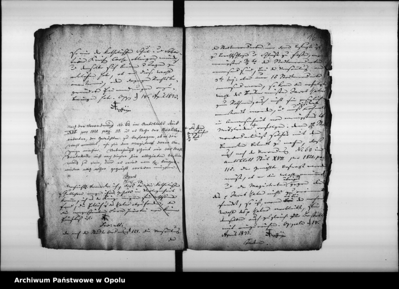 Obraz 13 z jednostki "Acta betreffend die Wahl und das Ausscheiden der Magistrats Mitglieder"